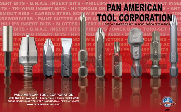 Pan American/^/screw driver bits